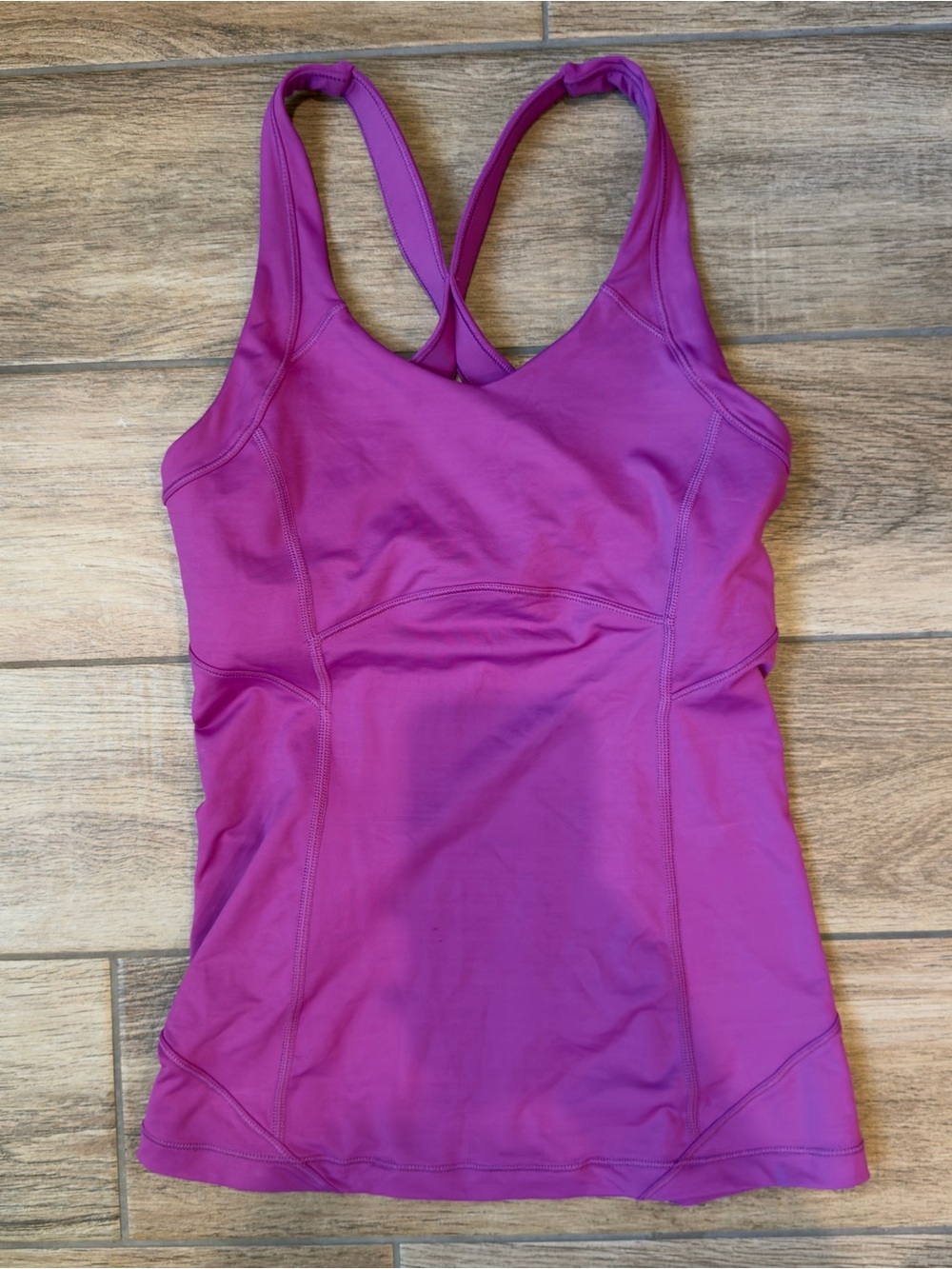 Lululemon Kanto Catch Me Tank Ultra Violet Size 4 - Picture 3 of 5